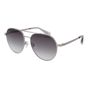 Ted Baker Pilotenbrille Sonnenbrille TB1682 57910 in Gunmetal – 45° Seitenansicht