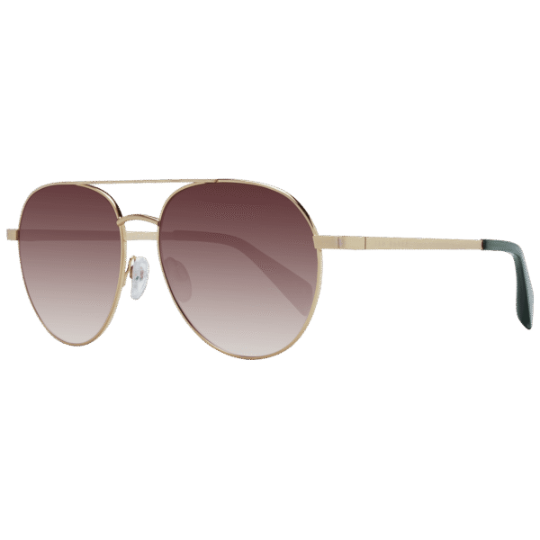 Ted Baker Pilotenbrille Sonnenbrille TB1682 57407 in Gold – 45° Seitenansicht