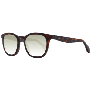 Ted Baker Quadrat Sonnenbrille TB1683 50110 in Braun – 45° Seitenansicht