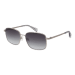 Ted Baker Quadtrat Sonnenbrille TB1684 56910 in Grau – 45° Seitenansicht