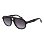 Ted Baker Pilotenbrille Sonnenbrille TB1692 53001 in Schwarz – 45° Seitenansicht