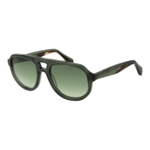 Ted Baker Pilotenbrille Sonnenbrille TB1692 53590 in Grün – 45° Seitenansicht