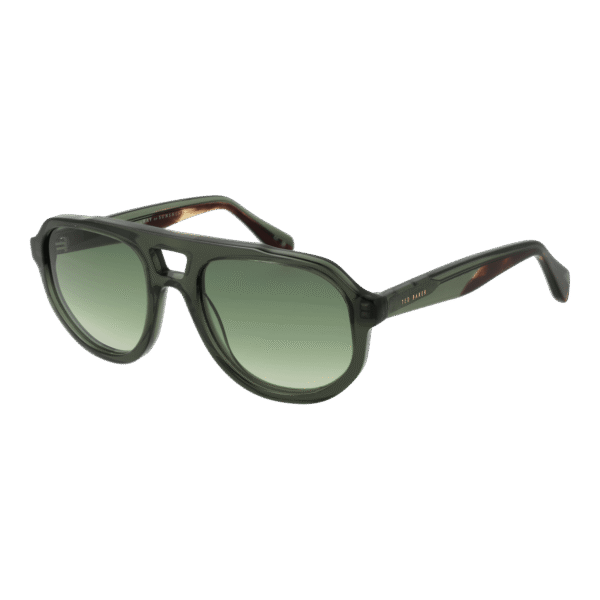 Ted Baker Sonnenbrille TB1692 53590 – 45° Seitenansicht Ted Baker Pilotenbrille Sonnenbrille TB1692 53590 in Grün – 45° Seitenansicht