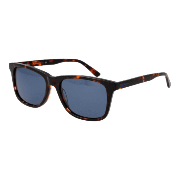Pepe Jeans Rechteck Sonnenbrille PJ7426 56106P in Braun – 45° Seitenansicht