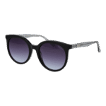 Pepe Jeans Rund Sonnenbrille PJ7436 53009 in Schwarz – 45° Seitenansicht