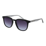 Pepe Jeans Panto Sonnenbrille PJ7434 52009 in Schwarz – 45° Seitenansicht