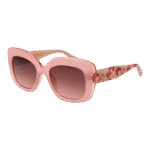 Ted Baker Schmetterling Sonnenbrille TB1675 51137 in Rosa – 45° Seitenansicht