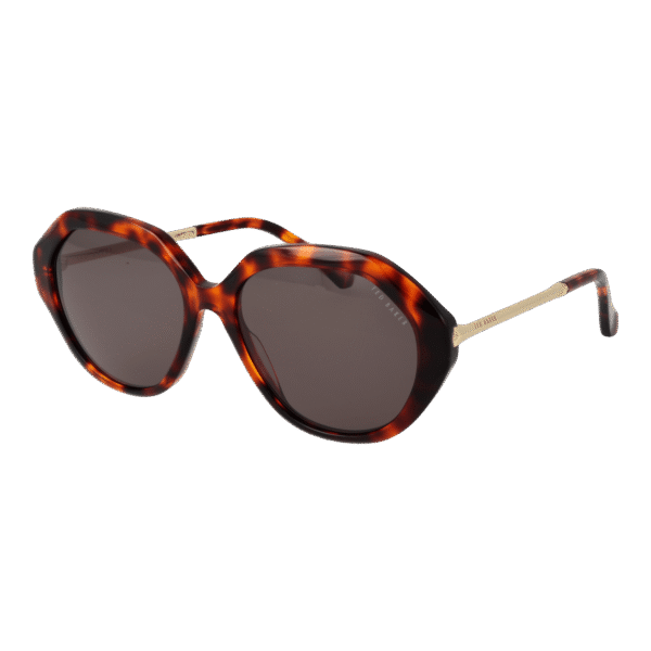 Ted Baker Geometric Sonnenbrille TB1731 54188 in Braun – 45° Seitenansicht
