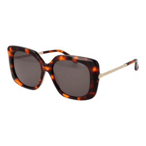 Ted Baker Quadrat Sonnenbrille TB1732 54188 in Braun – 45° Seitenansicht