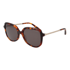 Ted Baker Geometric Sonnenbrille TB1717 54188 in Braun – 45° Seitenansicht