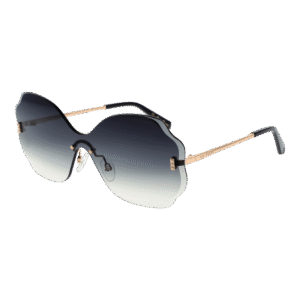 Ted Baker Monoscheibe Sonnenbrille TB1716 142401 in Gold – 45° Seitenansicht
