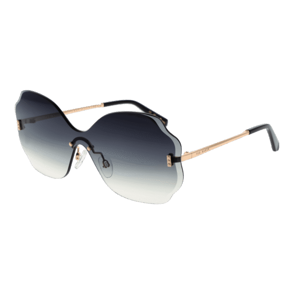 Ted Baker Sonnenbrille TB1716 142401 – 45° Seitenansicht Ted Baker Monoscheibe Sonnenbrille TB1716 142401 in Gold – 45° Seitenansicht