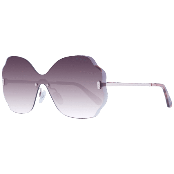 Ted Baker Monoscheibe Sonnenbrille TB1716 142404 in Rosé Gold – 45° Seitenansicht