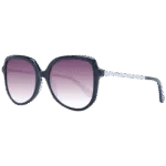 Ted Baker Schmetterling Sonnenbrille TB1717 54001 in Schwarz – 45° Seitenansicht