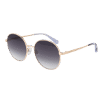 Ted Baker Rund Sonnenbrille TB1744 54421 in Gold – 45° Seitenansicht