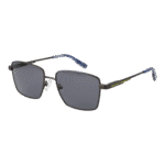 Hackett Rechteck Sonnenbrille HSK1154 56917 in Grau – 45° Seitenansicht
