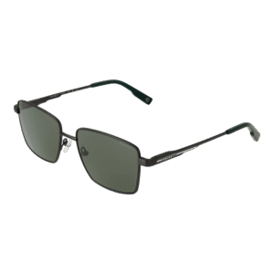 Hackett Rechteck Sonnenbrille HSK1154 56951 in Gunmetal – 45° Seitenansicht