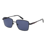 Hackett Rechteck Sonnenbrille HSK1154 56001 in Schwarz – 45° Seitenansicht