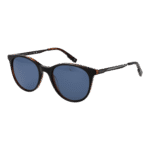 Hackett Rund Sonnenbrille HSK3350 51107 in Schwarz – 45° Seitenansicht