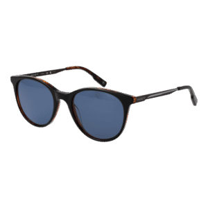 Hackett Rund Sonnenbrille HSK3350 51107 in Schwarz – 45° Seitenansicht