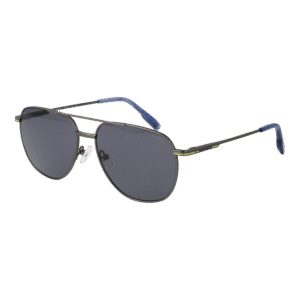 Hackett Pilotenbrille Sonnenbrille HSK1152 57900 in Grau – 45° Seitenansicht