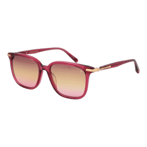 Scotch & Soda Quadrat Sonnenbrille SS7032 54213 in Rosa – 45° Seitenansicht