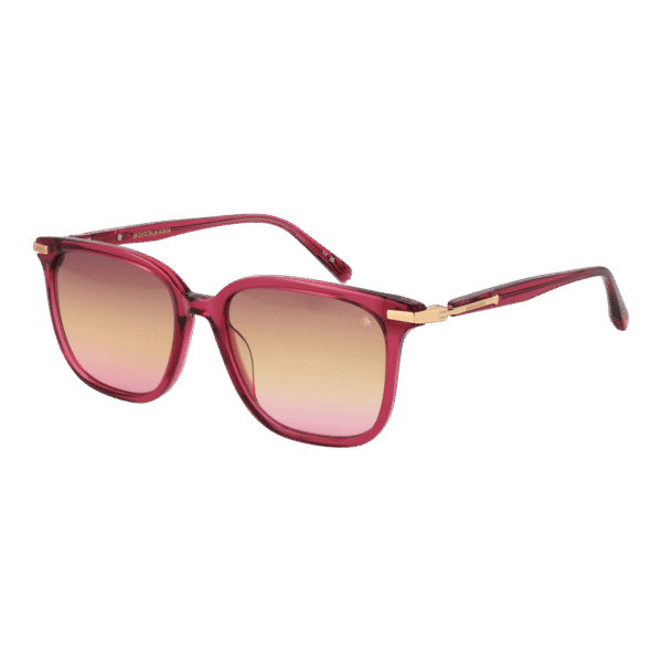 Scotch & Soda Quadrat Sonnenbrille SS7032 54213 in Rosa – 45° Seitenansicht