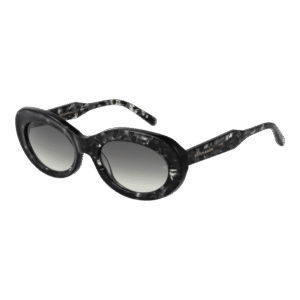 Scotch & Soda Oval Sonnenbrille SS7034 53010 in Schwarz – 45° Seitenansicht