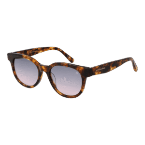 Scotch & Soda Rund Sonnenbrille SS7038 50101 in Braun – 45° Seitenansicht