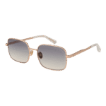 Scotch & Soda Quadrat Sonnenbrille SS5021 54405 in Rosé Gold – 45° Seitenansicht