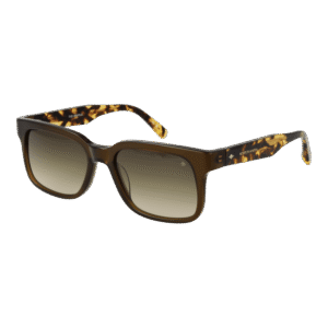 Scotch & Soda Rechteck Sonnenbrille SS8017 54550 in Braun – 45° Seitenansicht