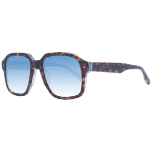 Scotch & Soda Quadrat Sonnenbrille SS8019 54102 in Braun – 45° Seitenansicht