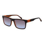 Scotch & Soda Quadrat Sonnenbrille SS8020 56640 in Schwarz – 45° Seitenansicht