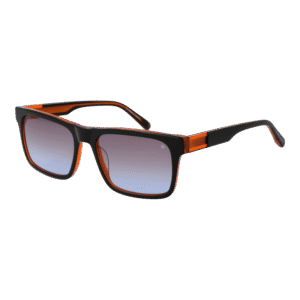 Scotch & Soda Quadrat Sonnenbrille SS8020 56640 in Schwarz – 45° Seitenansicht