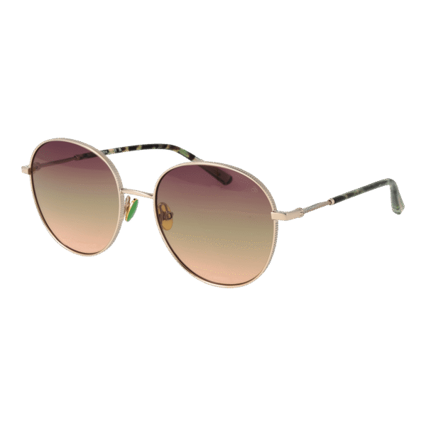 Scotch & Soda Rund Sonnenbrille SS5025 56400 in Rosé Gold – 45° Seitenansicht