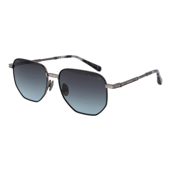 Scotch & Soda Geometric Sonnenbrille SS6019 53002 in Schwarz – 45° Seitenansicht