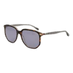 Scotch & Soda Geometric Sonnenbrille SS8022 56102 in Braun – 45° Seitenansicht