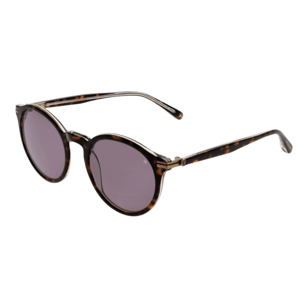 Scotch & Soda Panto Sonnenbrille SS8023 51102 in Braun – 45° Seitenansicht