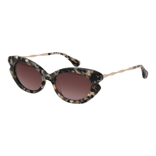 Scotch & Soda Katzenaugen Sonnenbrille SS7040 52907 in Mehrfarbig – 45° Seitenansicht