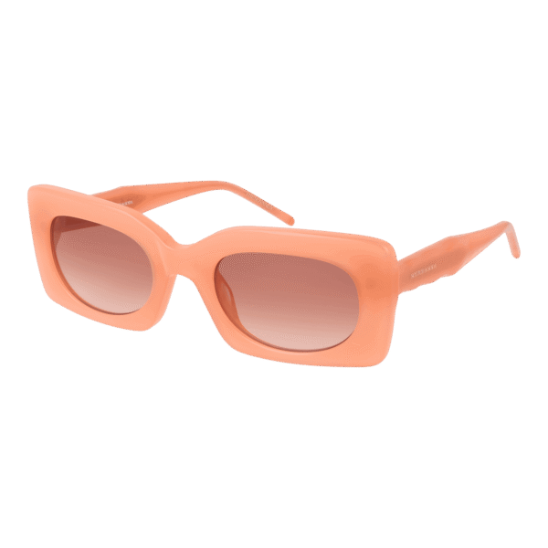 Scotch & Soda Rechteck Sonnenbrille SS7041 52231 in Rosa – 45° Seitenansicht