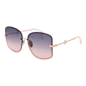 Maje Schmetterling Sonnenbrille MJ7032 60401 in Rosé Gold – 45° Seitenansicht