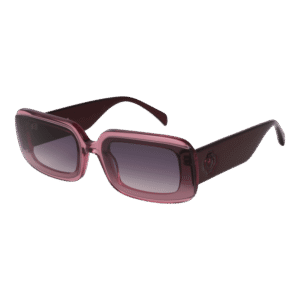 Maje Rechteck Sonnenbrille MJ5043 60216 in Rosa – 45° Seitenansicht