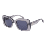 Maje Rechteck Sonnenbrille MJ5039 51968 in Grau – 45° Seitenansicht