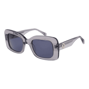 Maje Rechteck Sonnenbrille MJ5039 51968 in Grau – 45° Seitenansicht