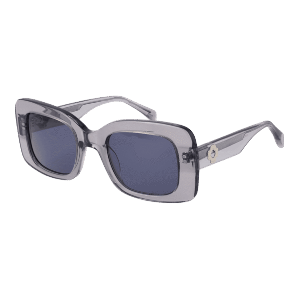 Maje Rechteck Sonnenbrille MJ5039 51968 in Grau – 45° Seitenansicht