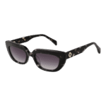 Maje Katzenaugen Sonnenbrille MJ5041 50022 in Schwarz – 45° Seitenansicht