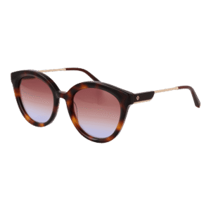 Maje Rund Sonnenbrille MJ5044 52101 in Braun – 45° Seitenansicht