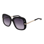 Sandro Schmetterling Sonnenbrille SD6048 53001 in Schwarz – 45° Seitenansicht