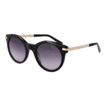 Sandro Rund Sonnenbrille SD6049 51001 in Schwarz – 45° Seitenansicht