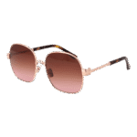 Sandro Rund Sonnenbrille SD8022 56406 in Rosé Gold – 45° Seitenansicht
